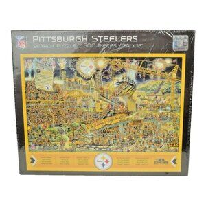 NFL Pittsburgh Steelers 500 Piece Search Jigsaw Puzzle Search for Joe (New)